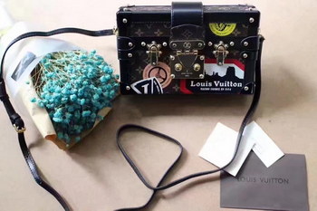 Replica Louis Vuitton M43229 Petite Malle World Tour Monogram Canvas