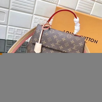 Replica CheapLouis Vuitton M44267 Cluny BB Handbags Monogram Canvas VIEUX ROSE