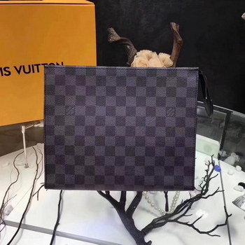 Replica Louis Vuitton M47542 Toiletry Pouch 26 Monogram Eclipse Canvas