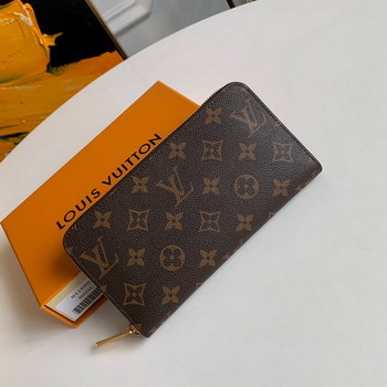 Replica AAA Louis Vuitton M41896 Zippy Wallet Monogram Red