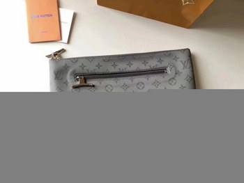 Replica Cheap Louis Vuitton M63240 Men Pochette Cosmos Pouch Monogram Titanium