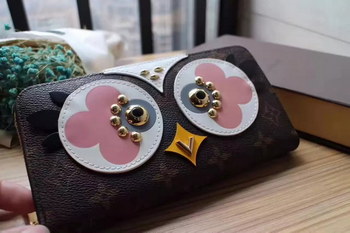 Replica Original Quality Louis Vuitton M62413 Adorable Bird Zippy Wallet Pink