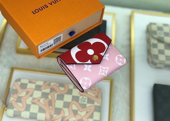Replica Replica Louis Vuitton Women M67670 Zoe Wallet Special Edition Monogram Canvas Red