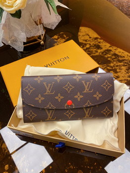 Replica Replica Louis Vuitton Women Emilie Wallet Red