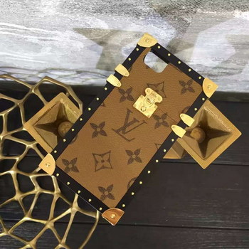 Replica 2017 Louis Vuitton Petite Malle iPhone 76 Case Yellow