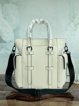 Replica Replica Louis Vuitton M58479 Christopher Tote Backpack Beige Taurillon Leather