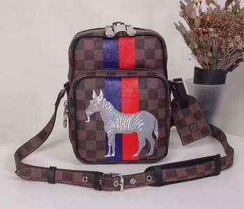 Replica Louis Vuitton N42703 Shoulder Bag Damier Ebene Canvas