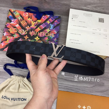 Replica Cheap Replica Louis Vuitton Men Leather Belt Width 4CM 123
