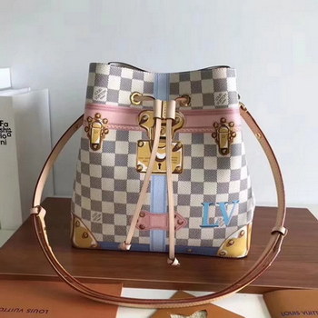 Replica Original Copy Louis Vuitton N41066 NeoNoe Women Shoulder Bag Damier Azur Canvas
