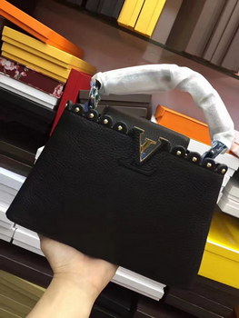 Replica Louis Vuitton M54420 Capucines BB Black