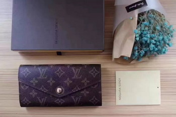 Replica Louis Vuitton M60668 Sarah Monogram Women Wallet