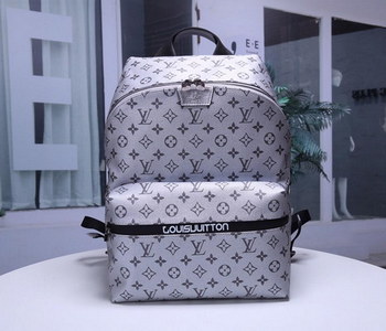 Replica Louis Vuitton M43849 Apollo Men Backpack Monogram Coated Canvas Silver
