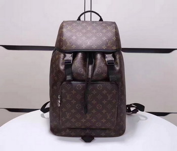 Replica Louis Vuitton M43422 Zack Backpack Coated Canvas Exterior