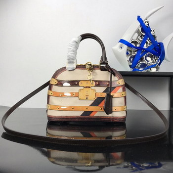 Replica Replica Louis Vuitton M52552 Alma BB Time Trunk handbag Calfskin Leather and Transformed