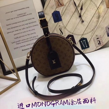 Replica Louis Vuitton M43514 Petite Boite Chapeau Monogram Reverse Canvas