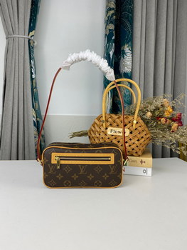 Replica Louis Vuitton Pochette M51183 Monogram Cite Monogramcanvas Brown Shoulder Bag In Paris Replica