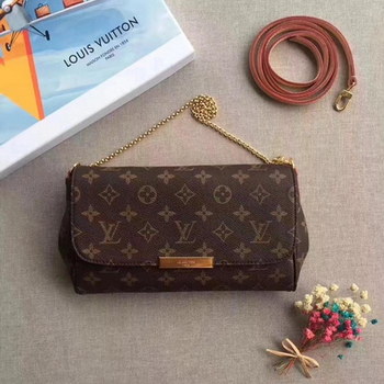 Replica Louis Vuitton N40718 Favorite MM Shoulde Bag Monogram