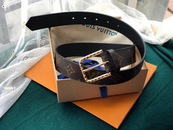 Replica Cheap Replica Louis Vuitton Daily Width 3cm Women Leather Belt M0201U 056