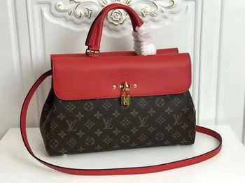 Replica Copy Louis Vuitton M41738 Venus Women Steamer Handbag Monogram Red