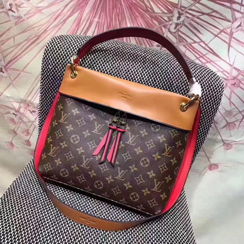 Replica Louis Vuitton M43157 Tuileries Besace Monogram Canvas Caramel