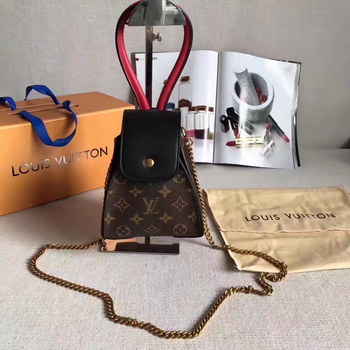 Replica Louis Vuitton Mini Backpack Black Monogram Canvas