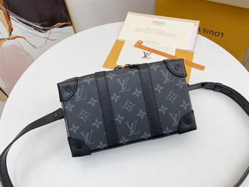 Replica Original Copy Louis Vuitton M69838 Trunk Wallet Monogram Eclipse Coated Canvas
