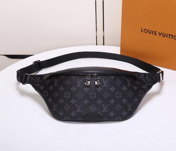 Replica Replica Louis Vuitton Men M44388 Discovery Bumbag Embossed Monogram Shadow Calf Leather