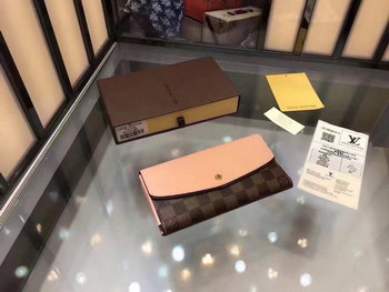 Replica Louis Vuitton N61262 Women Normandy Wallet Magnolia