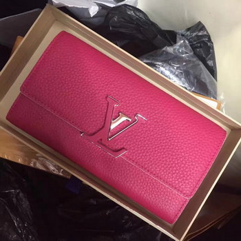 Replica Louis Vuitton M61250 Capucines Wallet Taurillon Leather