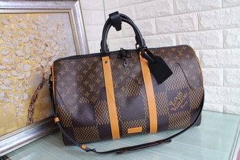 Replica Copy Louis Vuitton M40360 Men Keepall Bandouliere 50