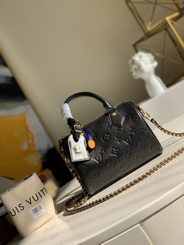 Replica Original Copy Louis Vuitton M57111 Speedy BB Lambskin Embossed Leather