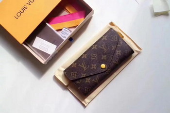 Replica Cheap Replica Louis Vuitton Women Josephine Wallet Monogram Yellow