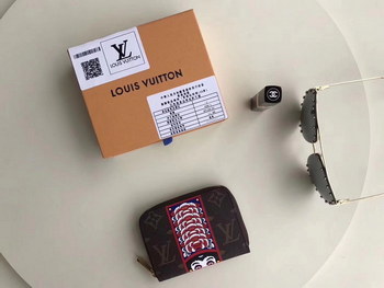 Replica Louis Vuitton M62394 KabUSAi Zippy Coin Purse Monogram Coated Canvas