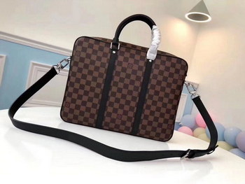 Replica Replica Louis Vuitton N41466 Porte Documents Voyage PM Damier Ebene canvas