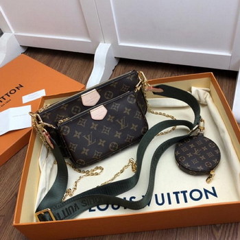 Replica Replica Louis Vuitton Women 3 Em 1 Small Bag Multi Pochette Accessoires Monogram Canvas M44813