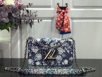 Replica Replica Louis Vuitton M55037 Twist Floral Print Leather Shoulder Bag
