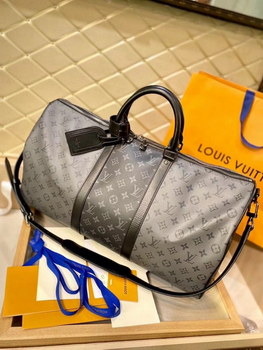 Replica Original Copy Louis Vuitton M45392 Keepall Bandouliere 50 Alternates Blocks of Dark