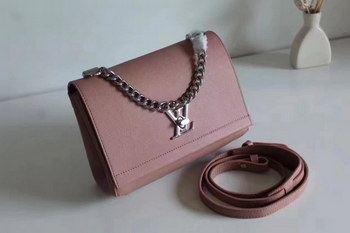 Replica Louis Vuitton M51201 Lockme II BB Rose Ballerine Soft calf leather