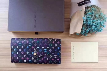 Replica Louis Vuitton M60668 Sarah Monogram Multicolore Canvas Women Wallet