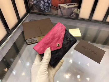 Replica 2017 Louis Vuitton Women Victorine Wallet Pink