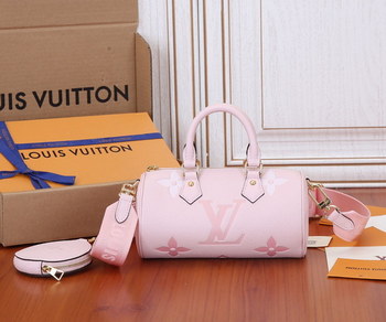 Replica Top Quality Louis Vuitton M45707 Papillon BB Carryall Bag Embossed Grained Cowhide Leather