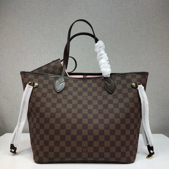 Replica Original Copy Louis Vuitton Neverfull MM Damier Ebene N41603
