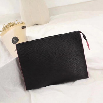 Replica Louis Vuitton M67736 Men Pochette Voyage MM Epi Leather Pink