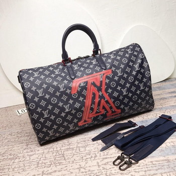 Replica Louis Vuitton M4368 Speedy Bandouliere 50 Monogram Lnk Coated Canvas