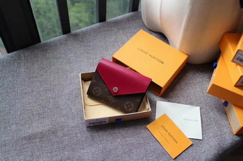 Replica Replica Louis Vuitton M62933 Zoe Wallet Monogram Empreinte Leather Fuchsia1