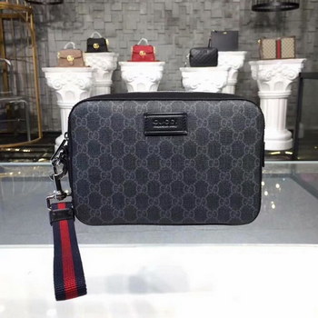 Replica New Replica Gucci Men GG Supreme Pouch