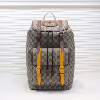 Replica Top Quality Gucci Men Soft GG Supreme Backpack 473869