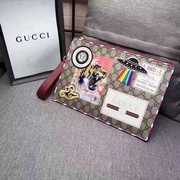 Replica Gucci 473915 Courrier GG Supreme Men Pouch
