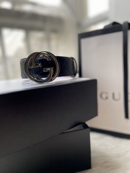 Replica Cheap Replica Gucci Reversible Women Leather Belt Width 35cm 128