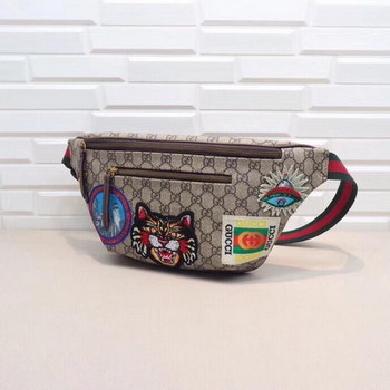 Replica Replica Gucci 529711 Men Belt Bag GG Supreme Tag